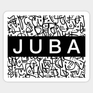 Juba Branded Sticker